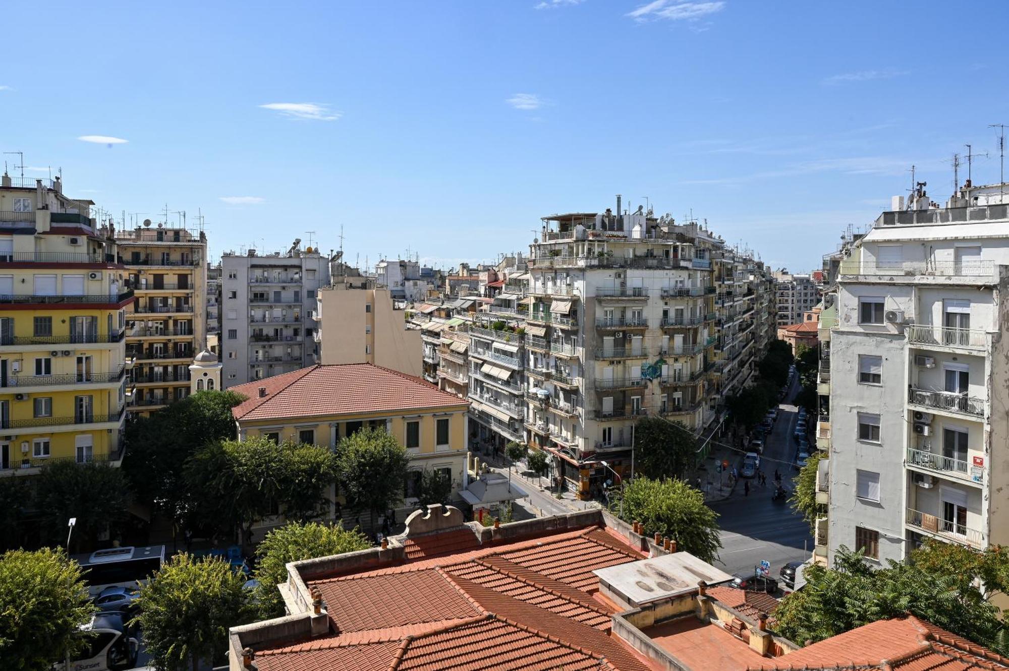 Thessaloniki Center Apartment On The Sunset Buitenkant foto
