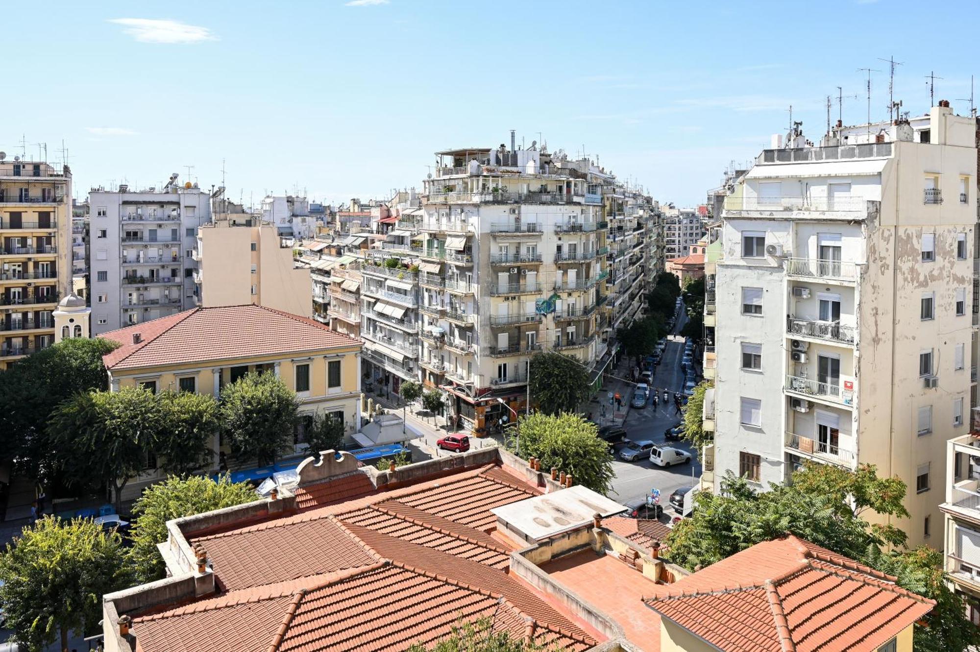 Thessaloniki Center Apartment On The Sunset Buitenkant foto