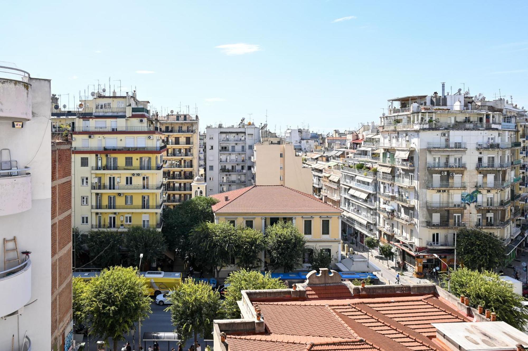 Thessaloniki Center Apartment On The Sunset Buitenkant foto