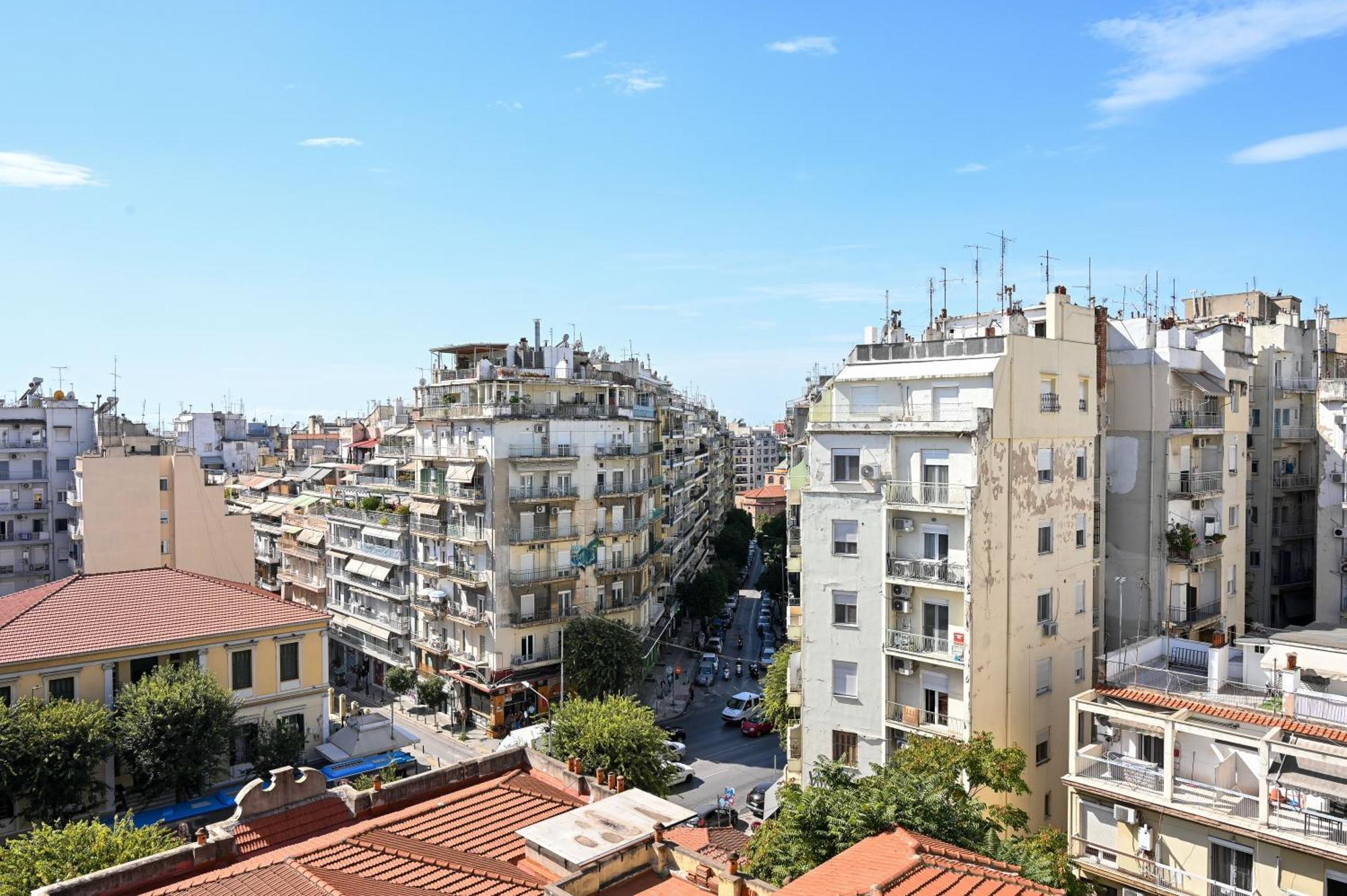 Thessaloniki Center Apartment On The Sunset Buitenkant foto